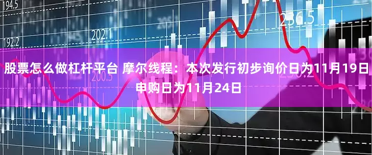股票怎么做杠杆平台 摩尔线程：本次发行初步询价日为11月19日 申购日为11月24日